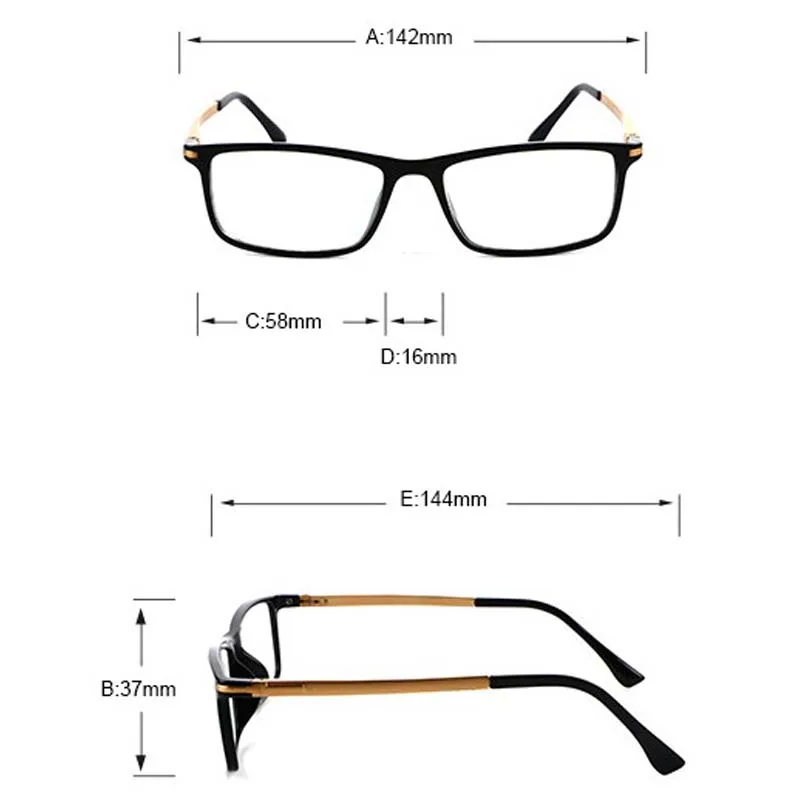 Высокое качество очки для чтения деловых мужчин и модных женщин с анти-синий