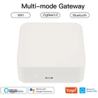 Умный шлюз Tuya Wi-Fi ZigBee3.0, хаб для умного дома, мост, приложение Smart Life, беспроводной пульт дистанционного управления, работает с Alexa Google Home