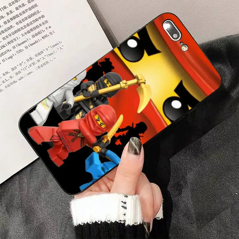 TOPLBPCS Lego Ninjago Роскошный чехол для телефона iPhone 8 7 6 6S Plus X 5S SE 2020 XR 11 12 pro XS MAX|Бамперы| |