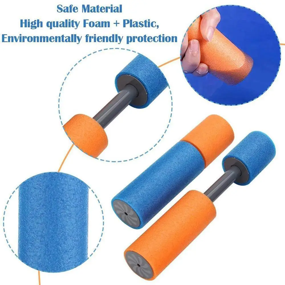 Развлекательный водяной пистолет из пенопласта суперпушка для стрельбы игрушка