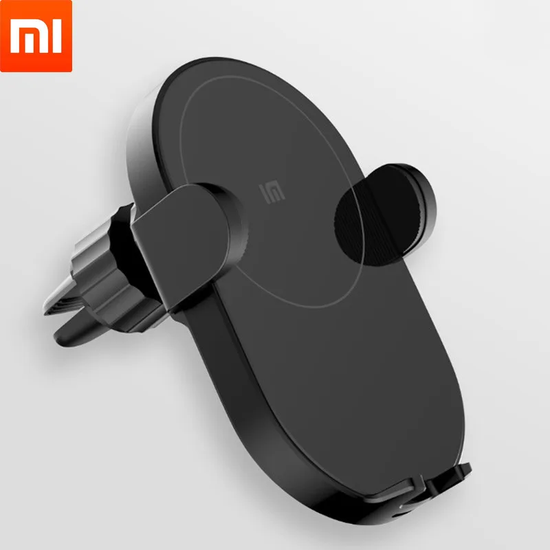 

Оригинальное беспроводное автомобильное зарядное устройство Xiaomi Mijia 20 Вт/10 Вт WCJ02ZM автоматический зажим умный ИК-датчик Быстрая зарядка авт...