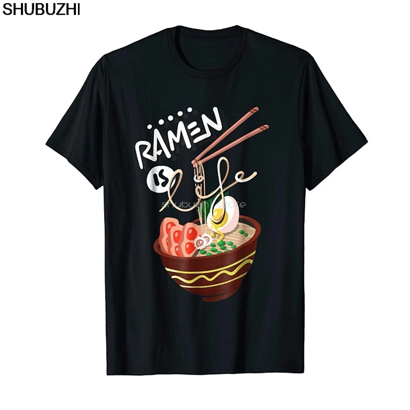 Японские Ramen продукты из лапши суп вкусно футболка хлопок модные футболки топы уличная футболка shubuzhi короткий рукав sbz5471