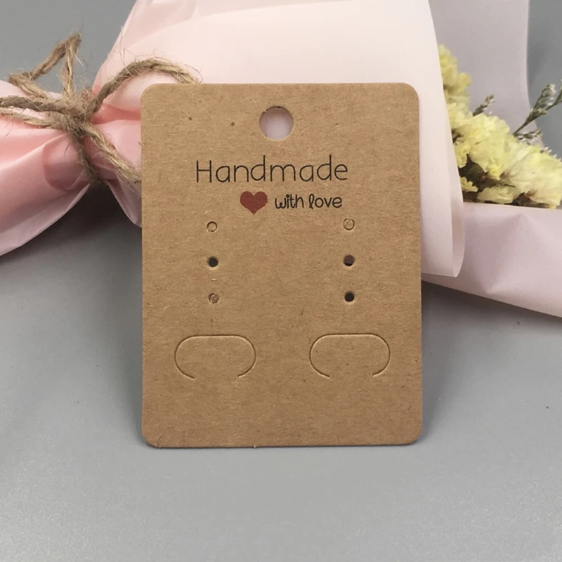 

Висячие карточки для сережек 50 шт.