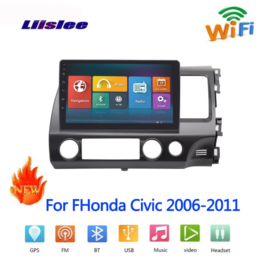 Для Honda Feidu 2006 2008 2012 автомобильный Радио Android мультимедийный плеер Автомобильный