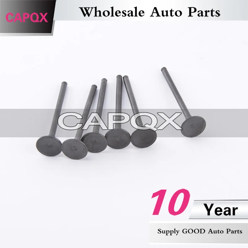 CAPAQX 6 шт. для Chery QQ 472 1 A1 X1 M1 выхлопной клапан двигателя автомобильный 1007012|Корпус