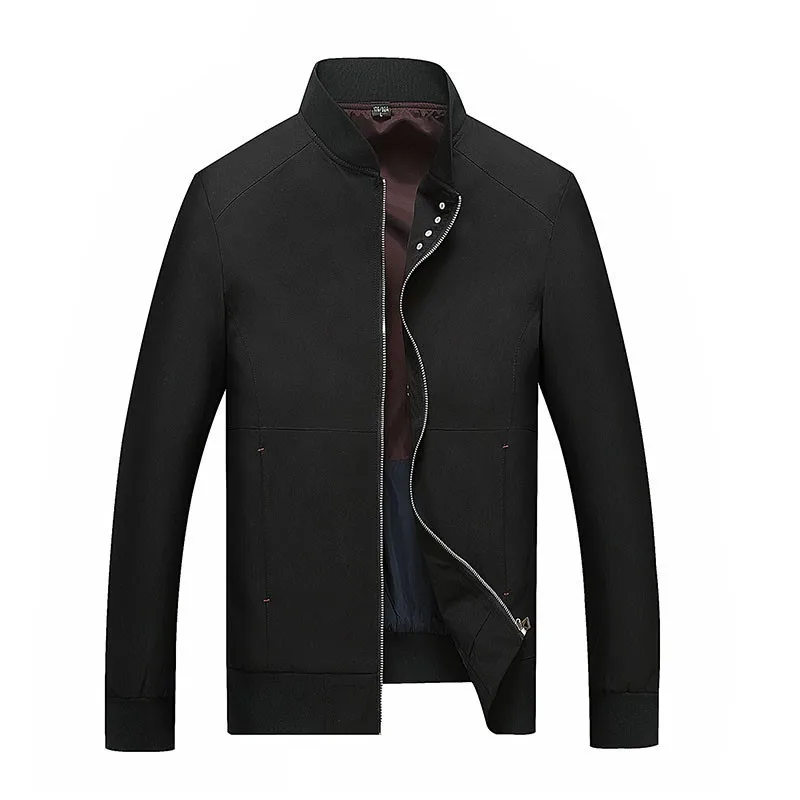

plus size 8XL 7XL Men's Jacket New Arrivals Autumn Fashion Long Sleeve Jackets Men Slim Fit Casual Jaqueta Masculina Jackets