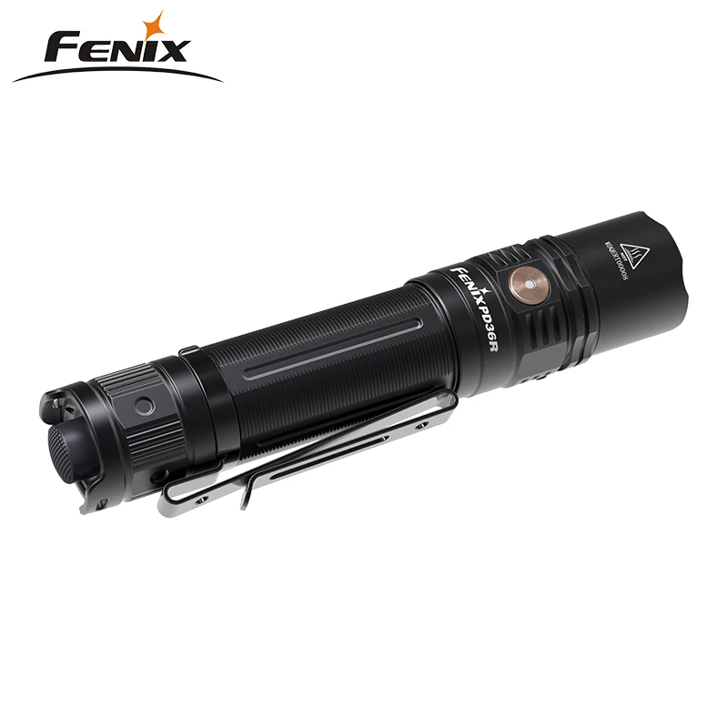 Новинка 2019 тактический фонарик Fenix PD36R 1600 люмен ультракомпактный поисковый с