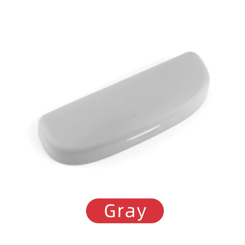 Gray Автомобильная стойка на коробка для хранения Подставка футляр для солнцезащитных очков для ауди Audi A3 8V 8P S3 A4 B9 B8 A5 A6 C7 C8 C6 A7 A8 Q3 Q5 Q7 Sportback аксессуары - Название цвета: Gray