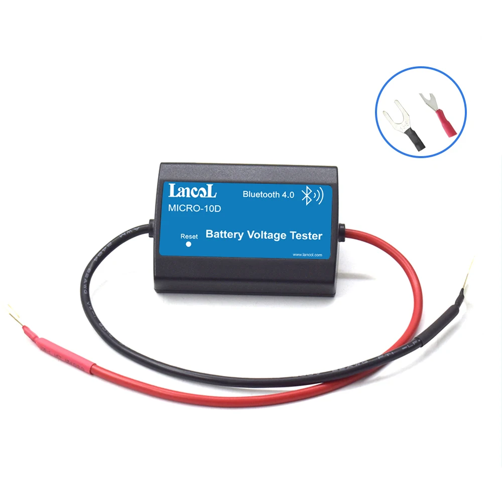 Lancol Micro10D новый обновленный мини цифровой вольтметр Вольтметр дисплей телефона с