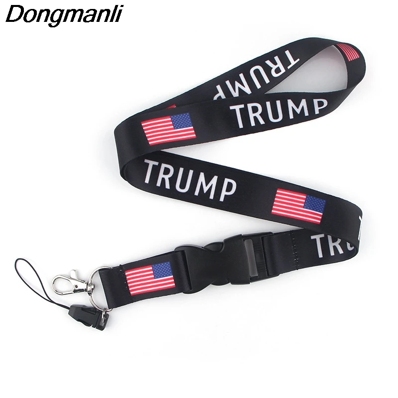 

O449 US Keychain Tags Strap Neck Lanyards For Keys ID Card Pass Gym Mobile Phone USB Badge Holder DIY Hang Rope