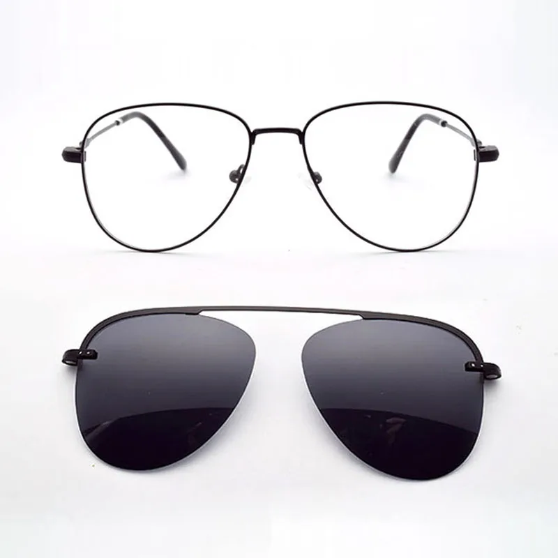 Оправа для очков в стиле ретро мужчин и женщин поляризационные магнитные