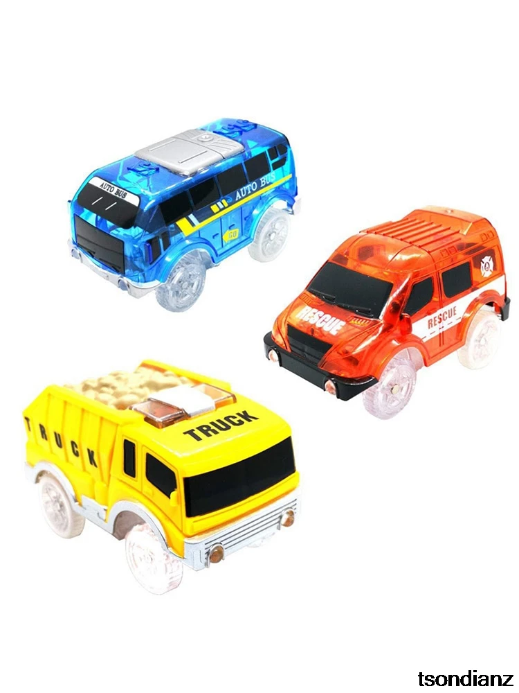 

Magical Tracks Luminous Racing Track Car With Accessories Compatible With A Variety Of Tracks Creative Toys For Kids