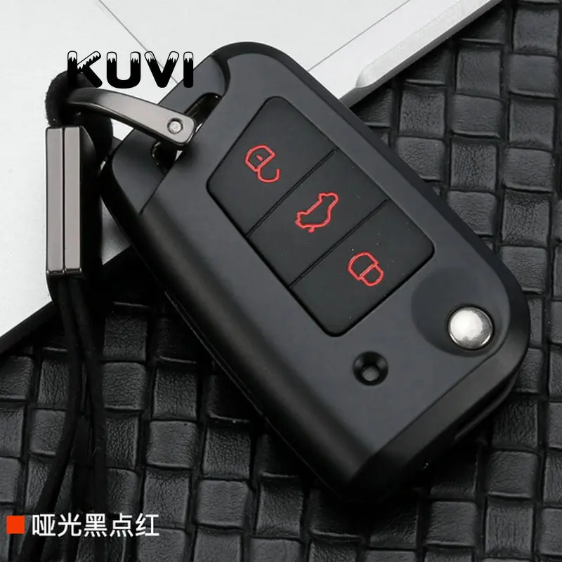 Чехол для ключей автомобиля из углеродного волокна для VW Volkswagen Golf 4 5 6 Bora Jetta POLO Passat B5 B6 Skoda Superb Octavia Fabia SEAT Ibiza Leon