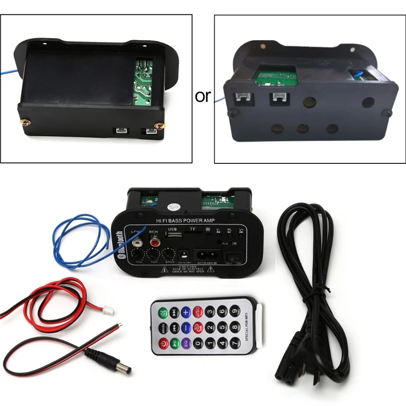 25W Car Bluetooth Subwoofer Hi-Fi Bass Amplifier Board Audio TF USB 220V/12V/24V | Автомобили и мотоциклы