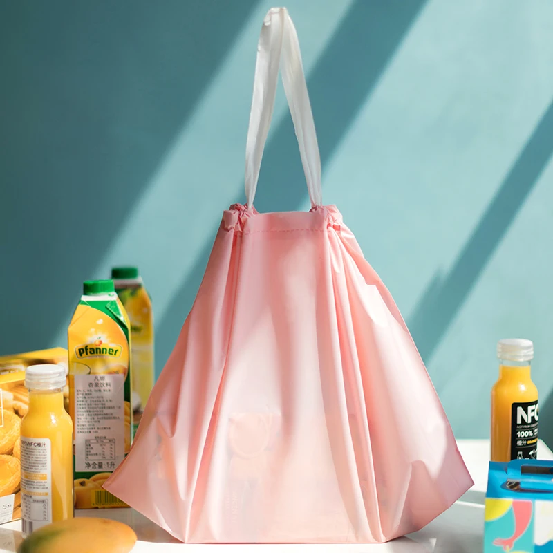 Вынос еды собачий мешок упаковка пластиковый с застежкой молнией шнурок одежды