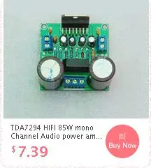 100 Вт TDA7294 Слитная монозвуковая Плата усилителя мощности KA5532