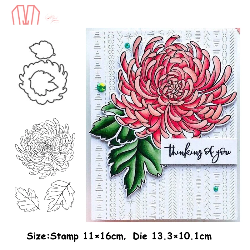 Маи цветок металлические режущие штампы трафареты Cear штамп для DIY скрапбукинга