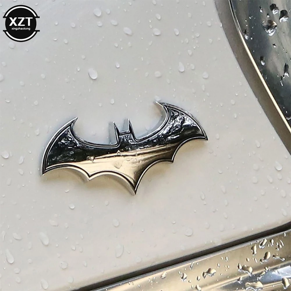 

Car 3D Metal Bats car stickers metal personality bat car standard modified car stickers tail standard cover standard side mark