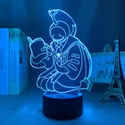 Светодиодный светильник Koro Sensei Quest в стиле аниме для спальни, ночсветильник для декора, подарок на день рождения, ночник для клонирования манги, классной ночник для кровати