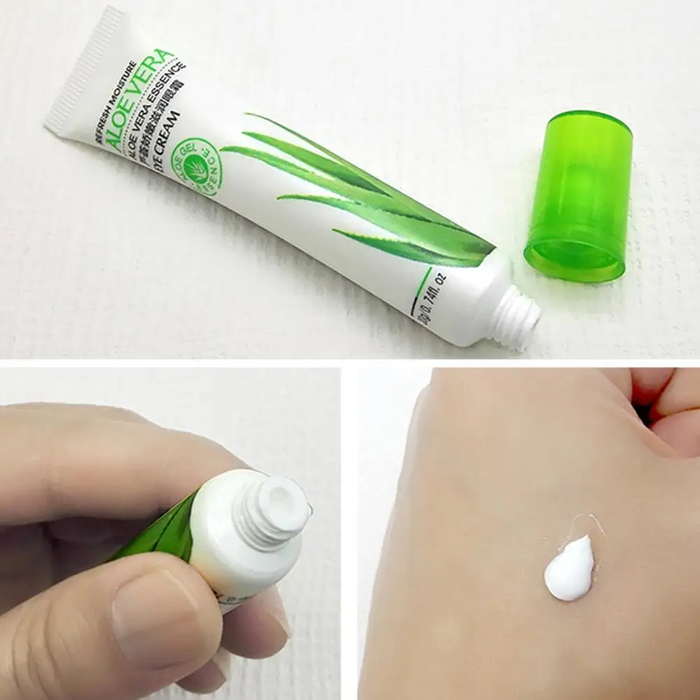 

20g Aloe Vera Hyaluronic Moisturizing Eye Cream Fast Dark Circles Anti Eyes Puffiness Wrinkles Bags Under Eye Cream Remove V2Q7