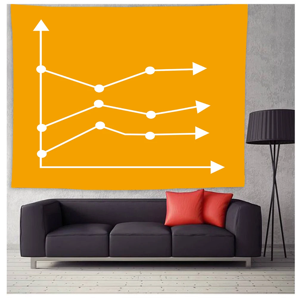 Гобелен с геометрическим рисунком психоделическая футболка гобелен настенный