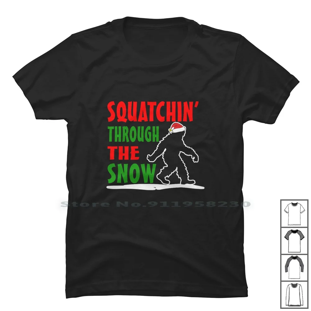 Футболка из 100% хлопка приседающая на грубой снегу