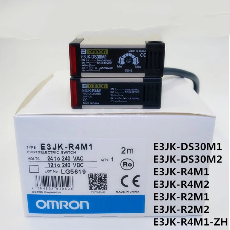 

1pcs Photoelectric switch E3JK-DS30M1 30M2 R4M1 sensor AQ1H406