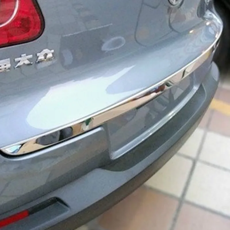 Для Volkswagon Tiguan 2010 2011 2012 2013 2014 2015 высокое качество нержавеющая сталь Задняя Крышка