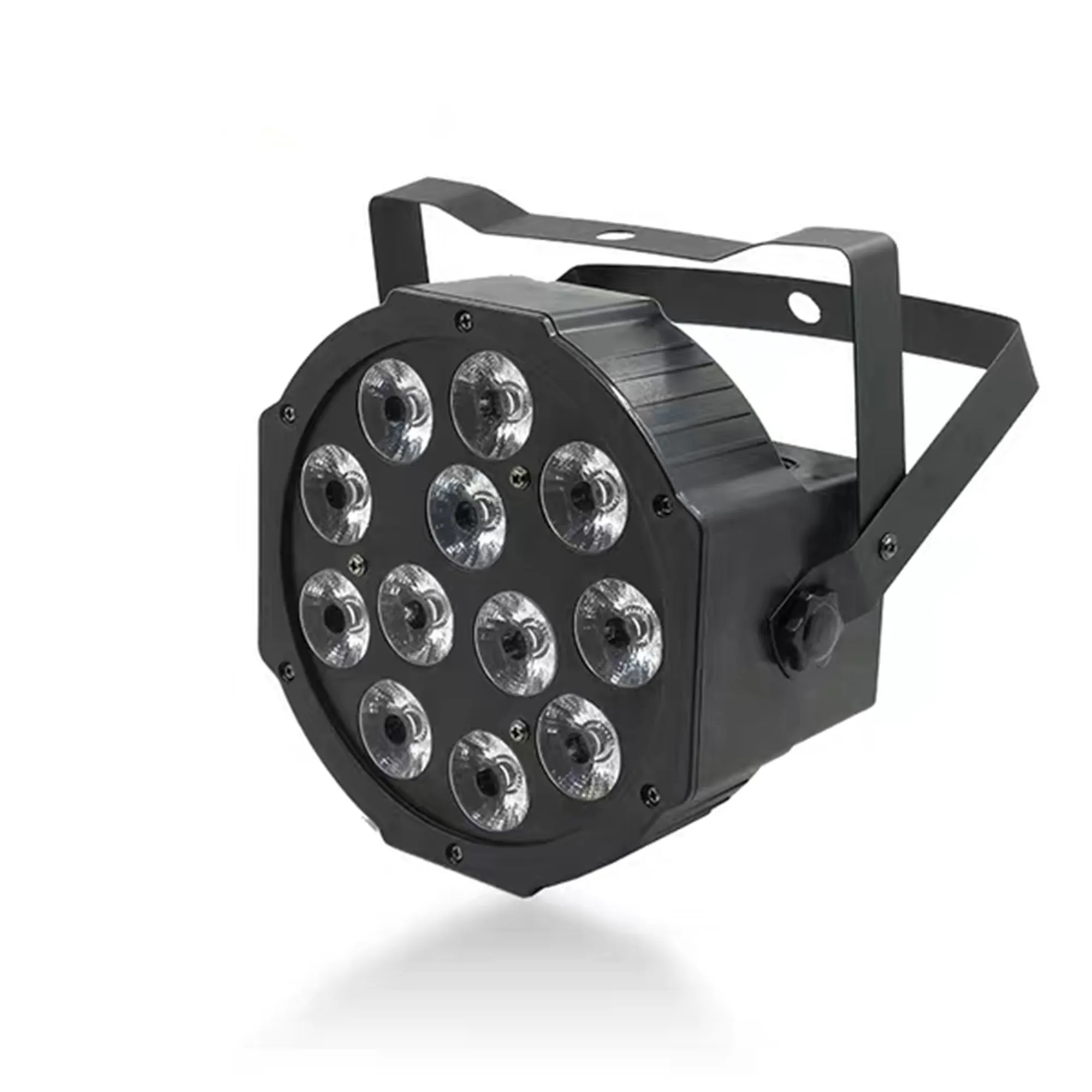 12x12 Вт светодиодные прожекторы RGBW 4 в 1 плоский светодиодный прожектор dmx512 для