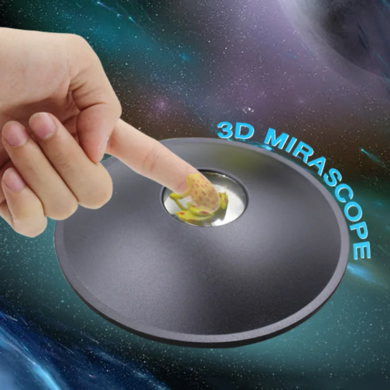 3D создатель оптических иллюзий Mirascope голограмма изображение Творческий научный