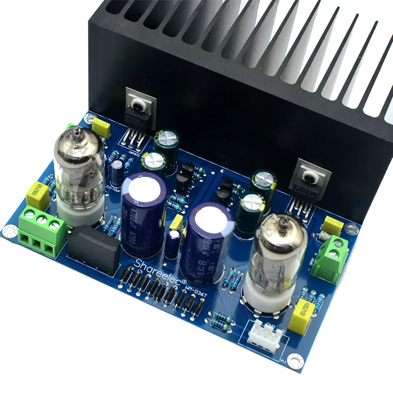 Плата усилителя вакуумной трубки HIFI электронный клапан усилитель 6J1 + LM1875