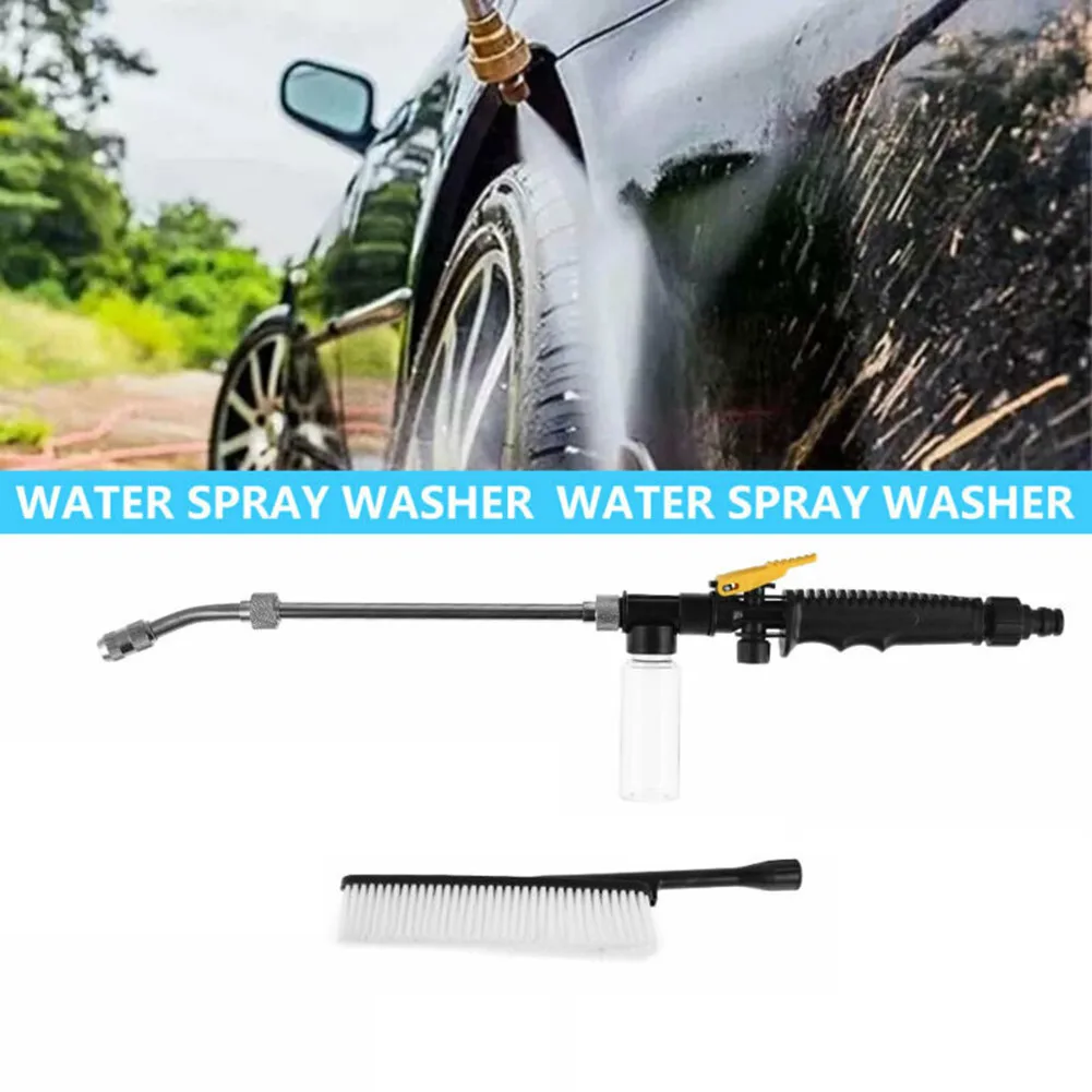 

Washer Spray Pipe Water Sprinkler Yard 2IN1 Brush Car Detachable Garden