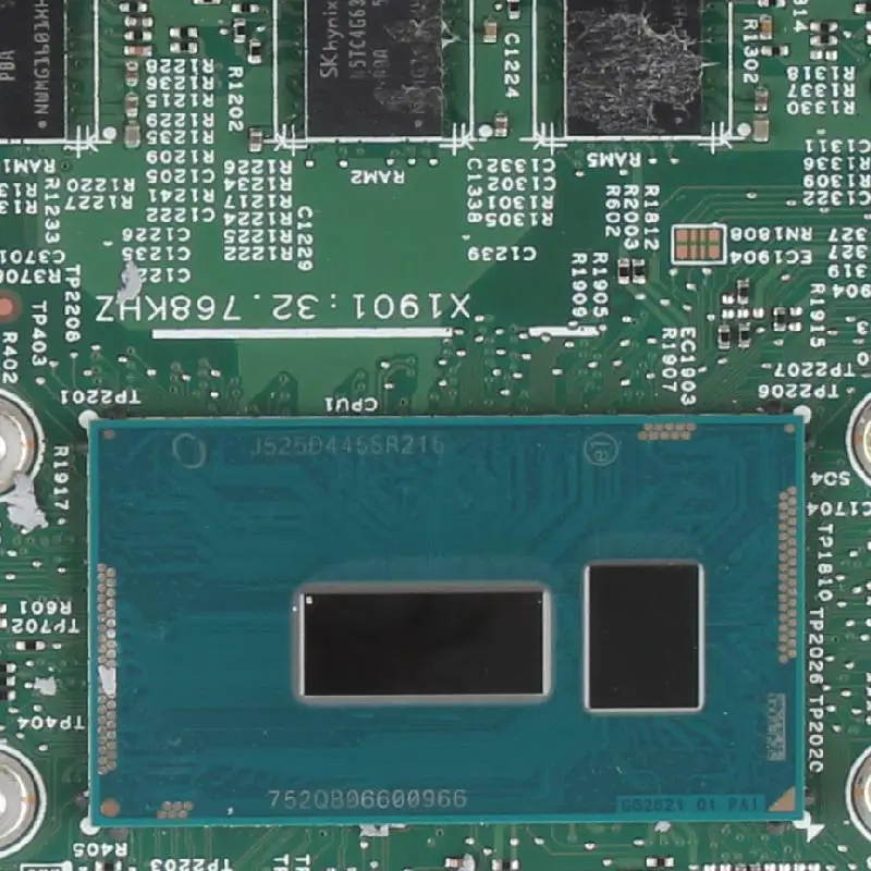 CN 0RFG90 материнская плата для ноутбука DELL ChromeBook 13 7310 14271 1 Материнская SR215 с 4 Гб