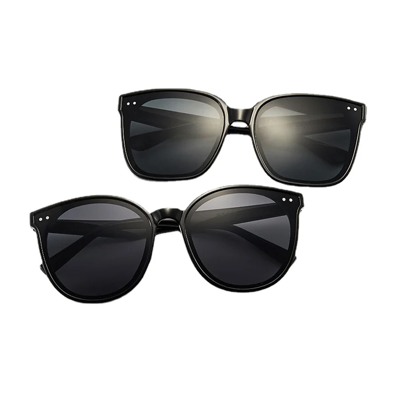 

Korean personality with logo Sunglasses net red same fashion meter nail Sunglasses men's and women's trendy glasses