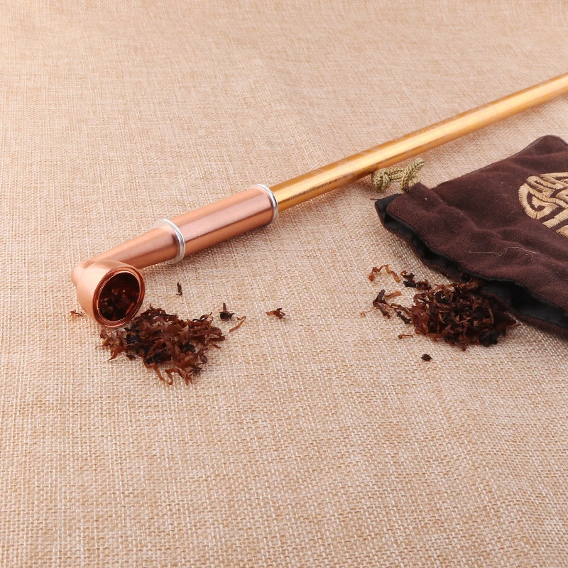 Курительная трубка для китайского табака с длинным стержнем винтажные