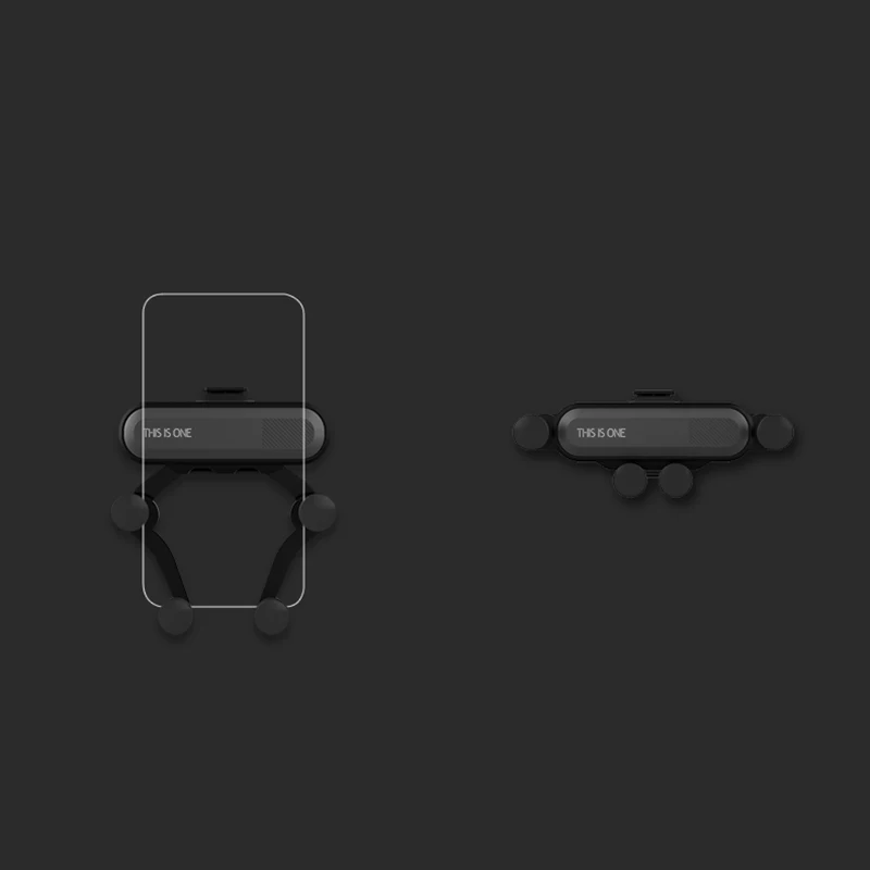 RISE-Universal Gravity Bracket Car Phone Holder Air Vent Mount Stand Clip For Smartphone In Iphone X Xs Max Samsu | Электроника