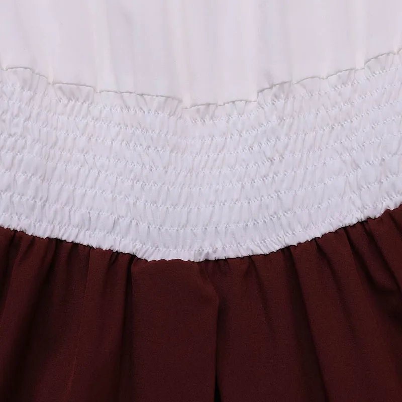 Средневековый Костюм крестьянок Ренессанс блузка топ корсет макси юбка наряд