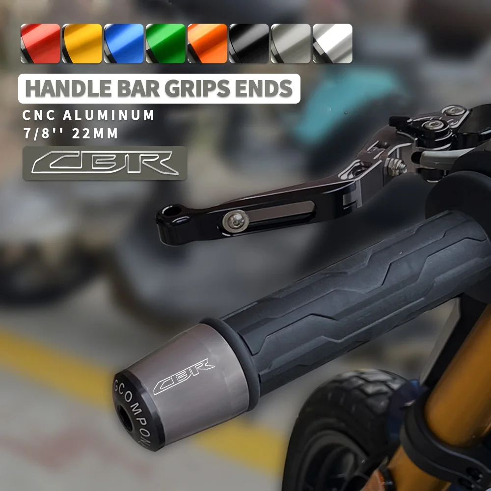 Motorcycle Handle bar CAPS / Handlebar Grips For Honda CB400 VTEC CB1 CBR250 CBR400 NSR250 CBR900RR CBR600 SHADOW VTR250 VFR750