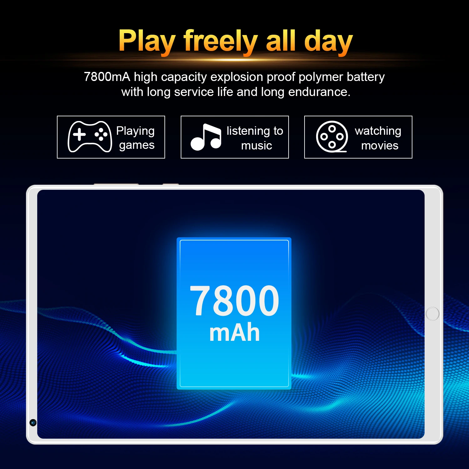 

Hot Sales Tablet PC 8.1 inch 2560*1600 Google Play Phone Call Pad PC 12GB+512GB 12-Core Android 10 Daul SIM Card 4G 5G Wifi