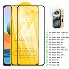 Закаленное стекло 4 в 1 для Xiaomi Redmi Note 10, 9 Pro, Note 9s, 10s, искусственное Защитное стекло для экрана Redmi Note 10, 9, 8 Pro Max, 9A, 9C, 8T