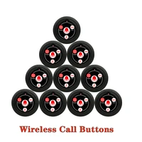 wireless calling system restaurant service long distance transmitter pagers waterproof ipx6 buttons for guest customer