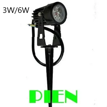 палатка садовые светильники 12 В 6 Вт 3 открытый фары водонепроницаемый газон