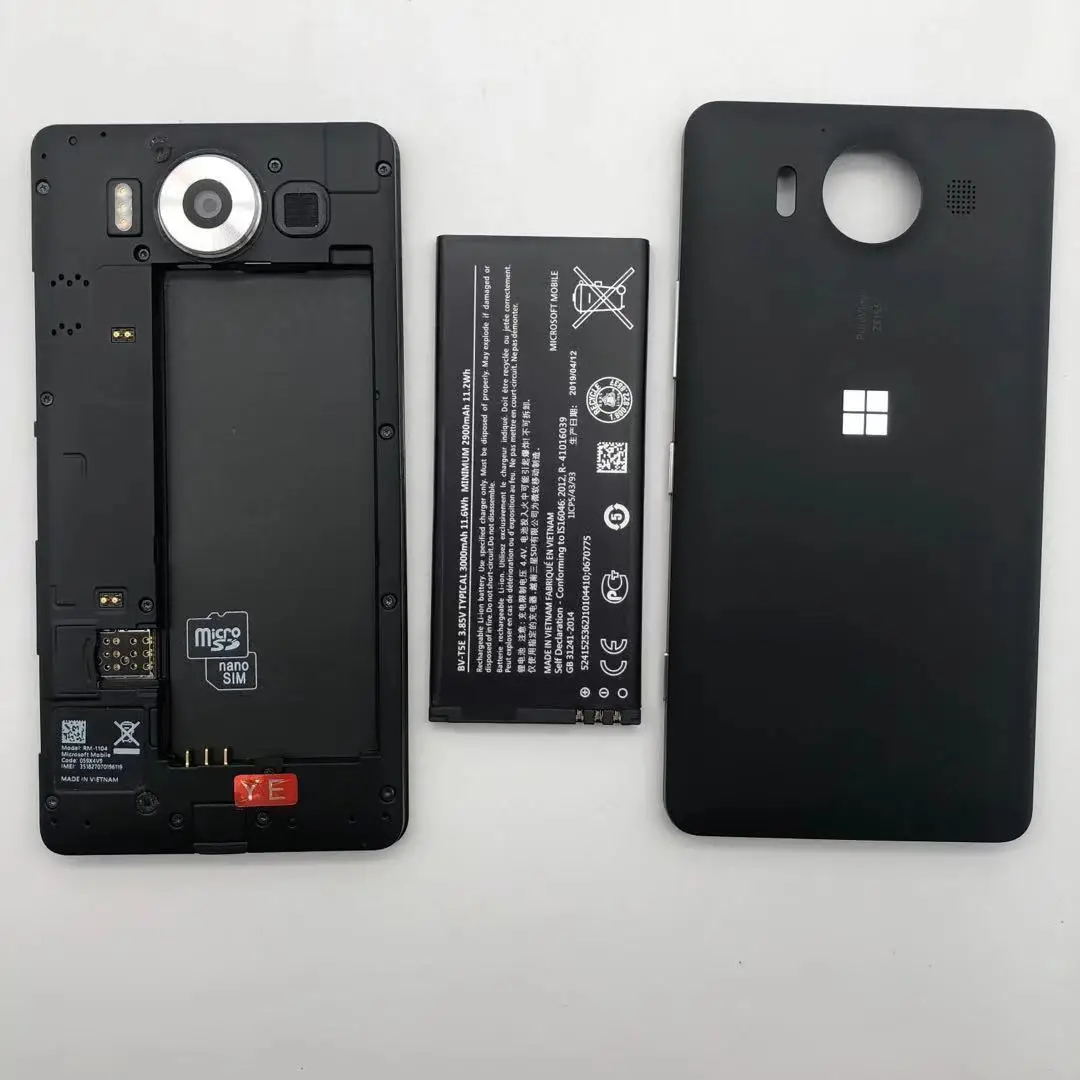 nokia lumia 950 refurbised original nokia lumia 950 3gb32gb singledual sim windows cell phone 4g lte 20mp wifi gps free global shipping