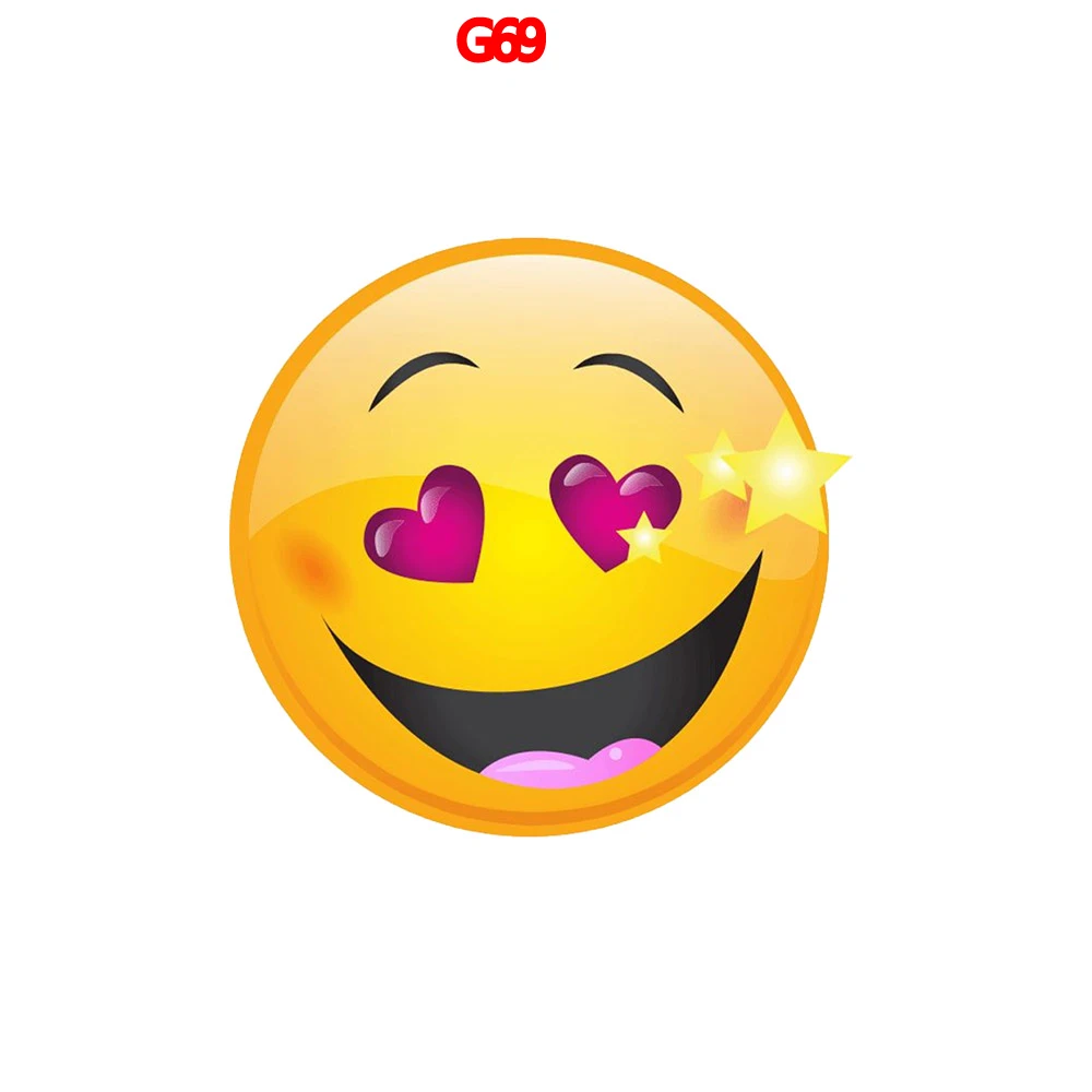 

Newest Smiley Car Accessories ExteriorPVC Car Sticker 3D Car Styling