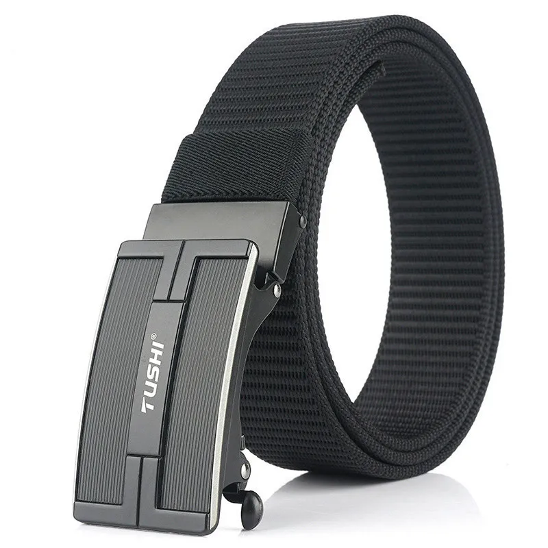 

Men's Outdoor Metal Buckle Police Heavy Duty Training Hunting Belt Men's Tactical Nylon Military Army Belt