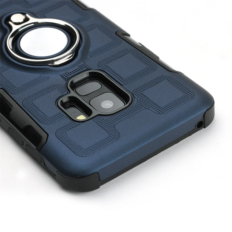 Магнитный автомобильный чехол-подставка для Samsung A51 A71 A20 A50 A70 чехол Galaxy S8 S9 Plus Note 9 8