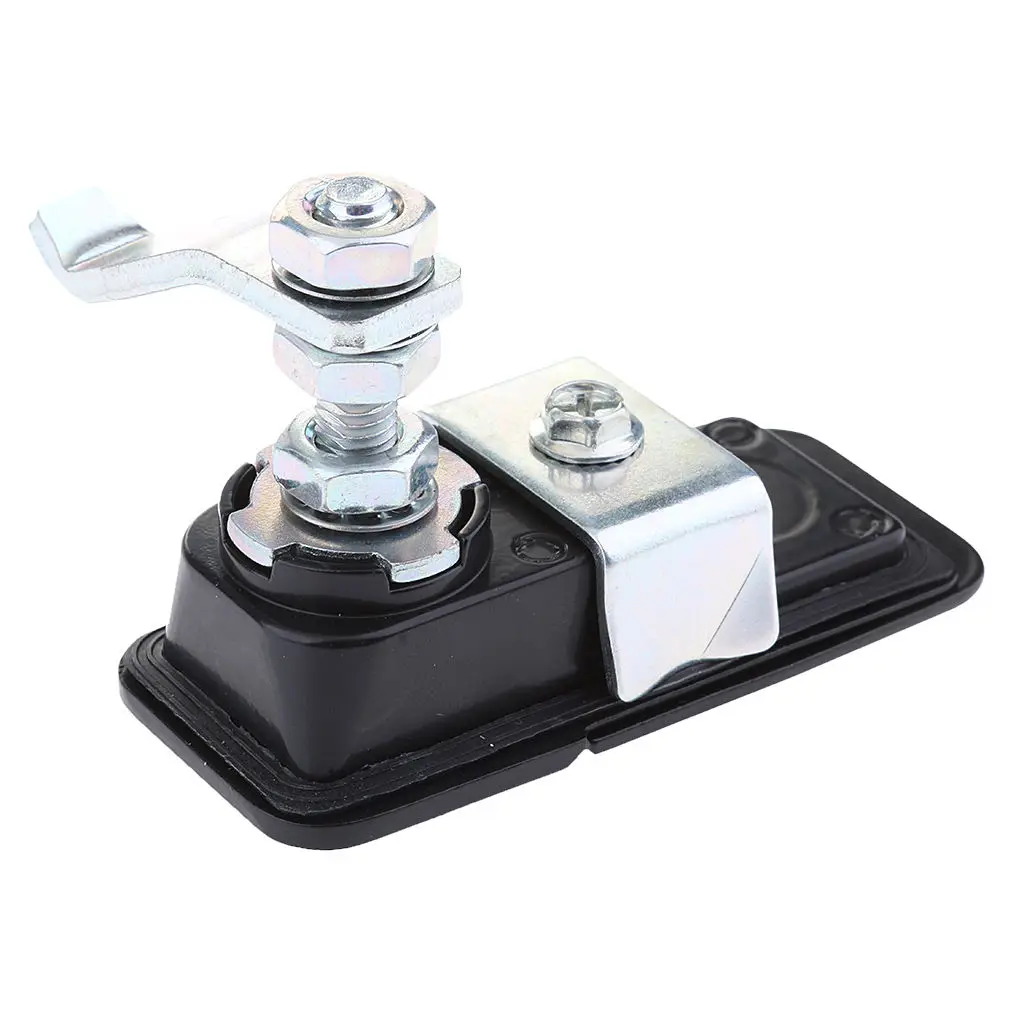 

1 Piece Lock Truck Trailer Caravan Compression Locks Lock - Black Small