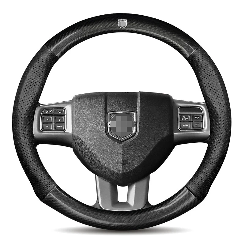 

Dodge Capa De Volante De Couro Fibra De Carbono Dodge Caliber Journey Ram 1500 Challenger Carregador Nitro Durango