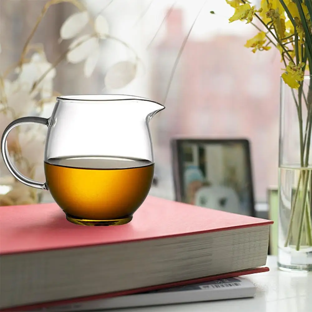 Стеклянный чайник утолщенная кофейная чашка цветочный чайный набор для