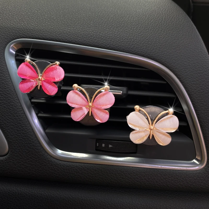 

Парфюм в виде бабочки, металлический, для автомобиля, 3 шт.